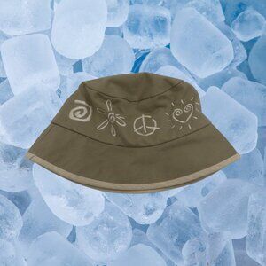 Walt Disney World Bucket Hat Beige Sun  One Size EUC